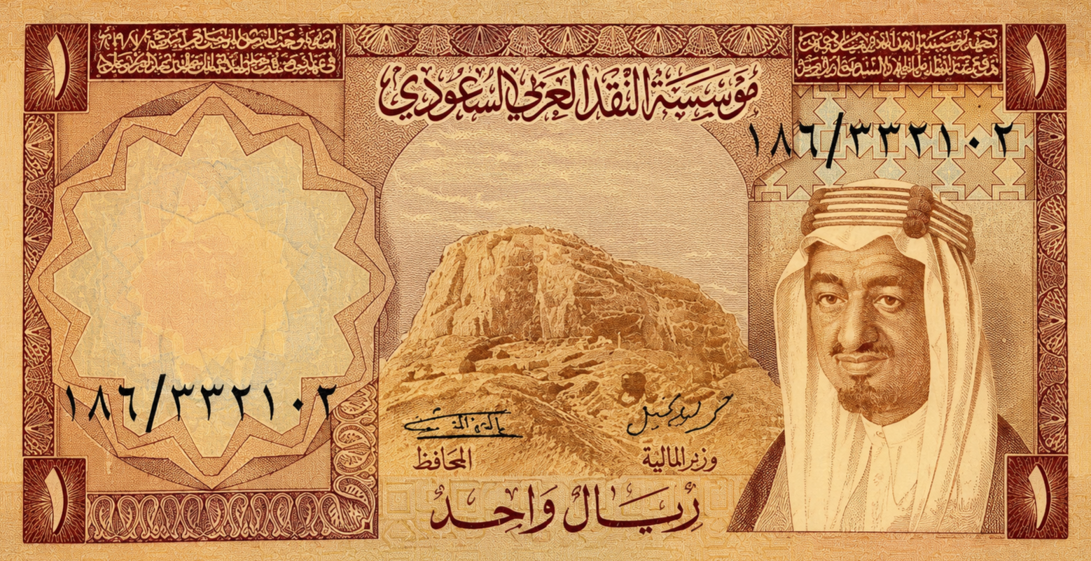 1 ريال سعودي