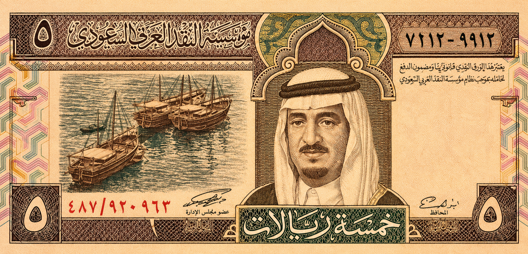5 ريالات سعودية