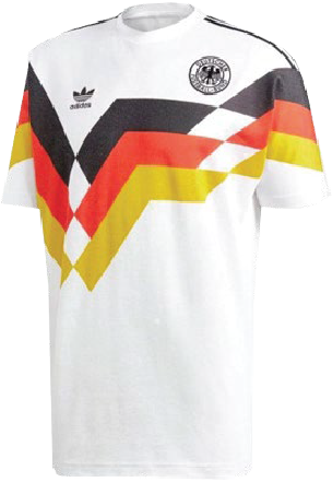 قميص ألمانيا الغربية 1990
